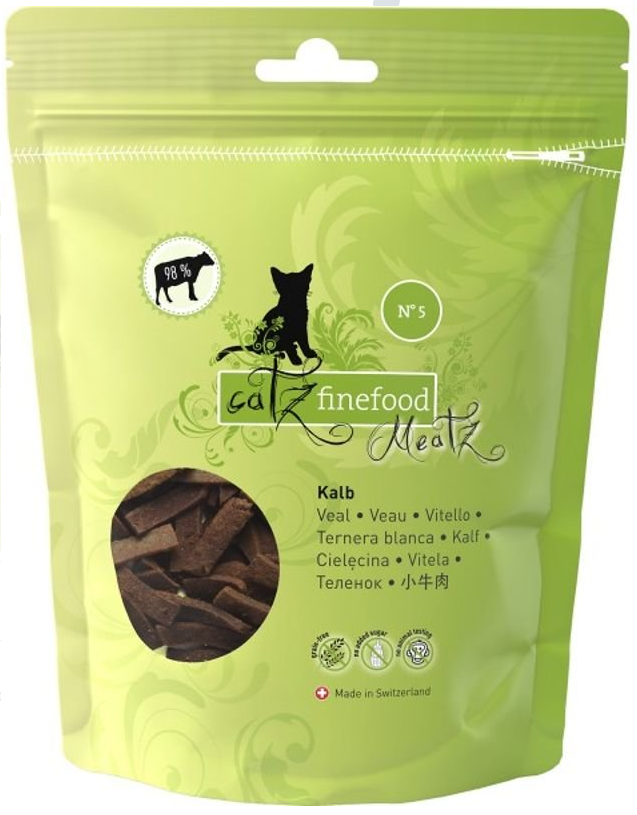 Catz Finefood 5 telecí - pamlsky pro kočky 45 g