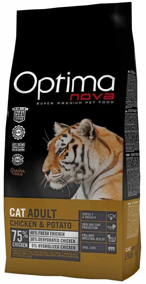 Optima Nova Cat Adult Chicken Potato Grain Free 2 kg