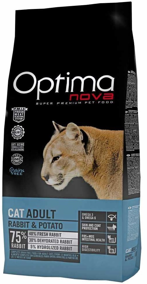 Optima Nova Cat Adult Rabbit Grain Free 2 kg
