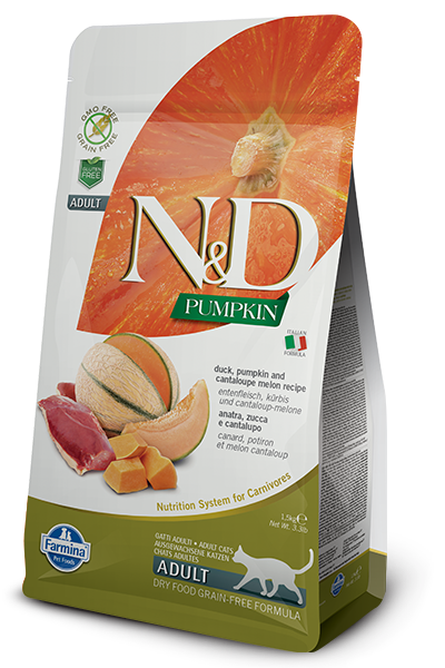 N&D Grain Free Cat PUMPKIN Adult Duck Cantaloupe 1,5 kg