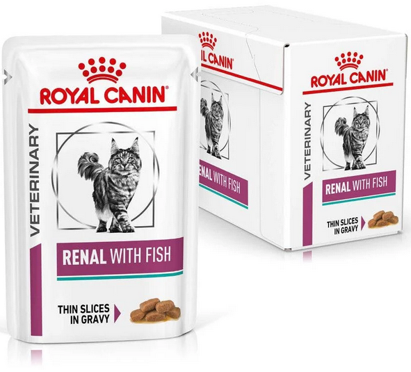 Royal Canin VD Feline Renal Fish - kapsička 12x85 g