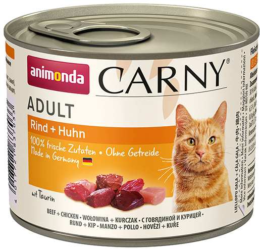 Carny Adult hovězí a kuřecí - konzerva pro kočky 200 g