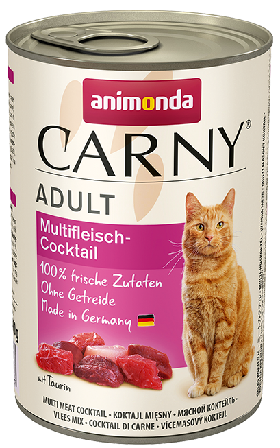 Carny Adult masový koktejl - konzerva pro kočky 400 g