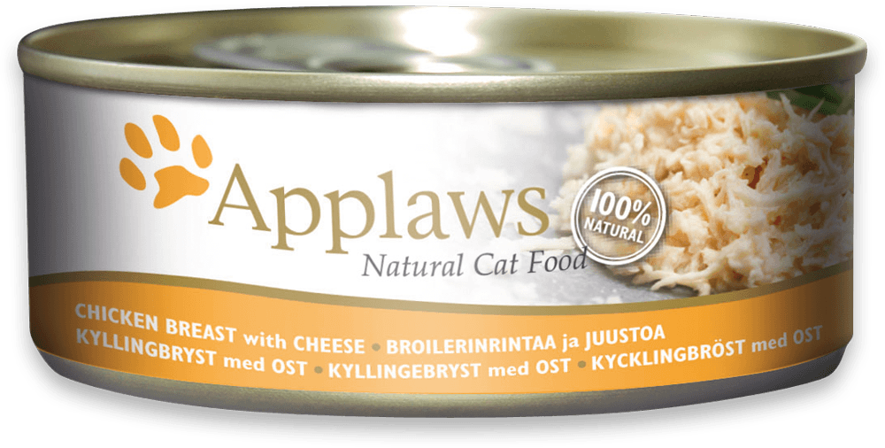 Applaws kuřecí prsa a sýr - konzerva 156 g