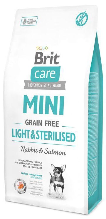 Brit Care Mini Light and Sterilised 2 kg