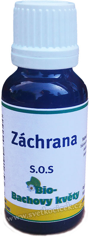 Bio Bachovy květy 20 ml S.O.S. ZÁCHRANA