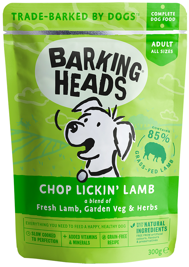 Barking Heads Chop Lickin Lamb - kapsička pro psy 300 g