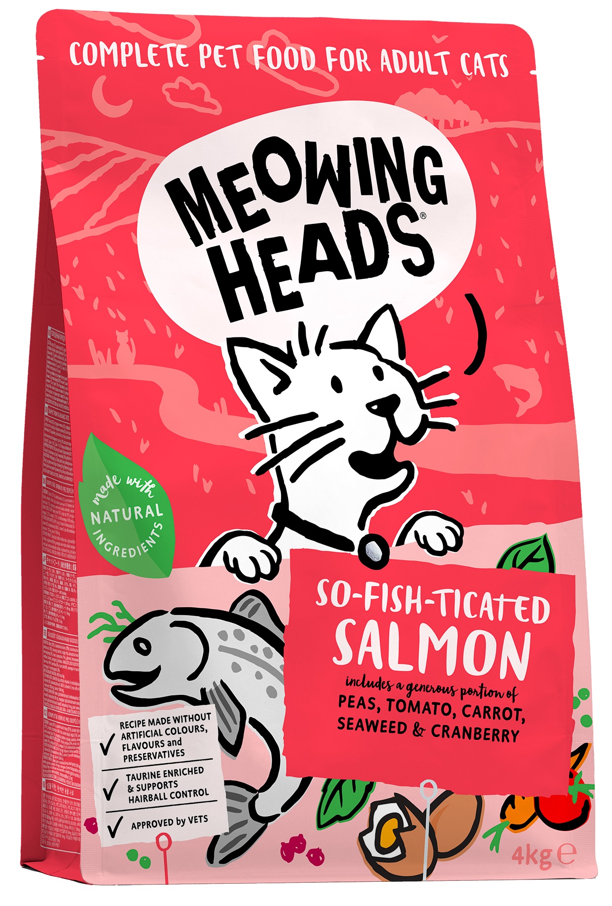 Meowing So-fish-ticated Salmon 4 kg