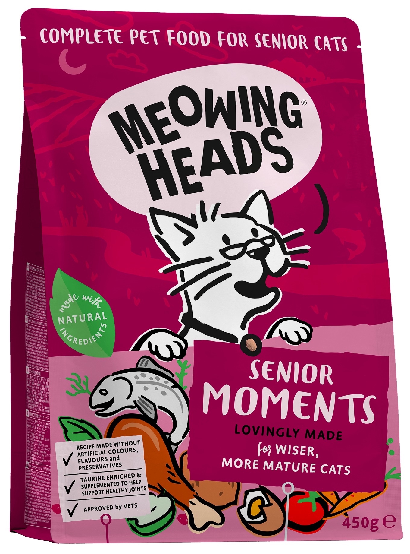 Meowing Senior Moments 450 g