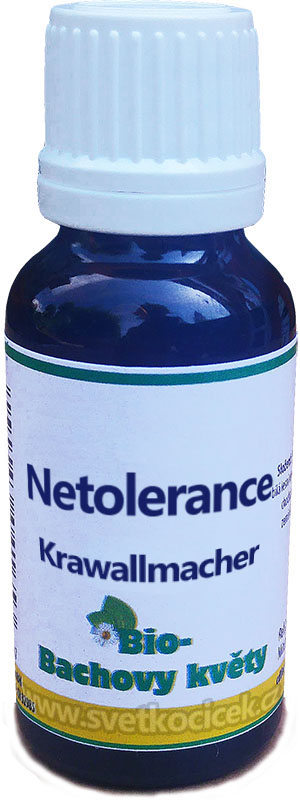 Bio Bachovy květy 20 ml NETOLERANCE