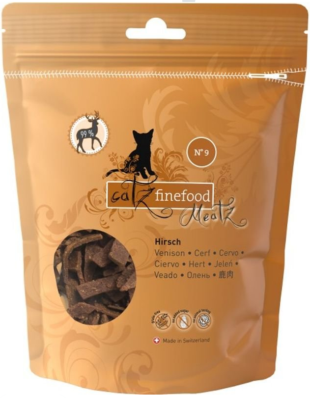 Catz Finefood 9 jelení - pamlsky pro kočky 45 g