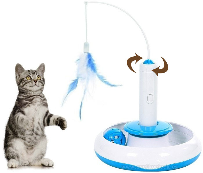 Multifunkční interaktivní hračka pro kočky Excite So Much!