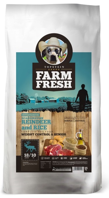 Farm Fresh Reindeer Weight Control and Senior 5 kg