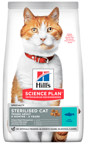 Hill's Science Plan Young Adult Sterilised Tuna 3 kg