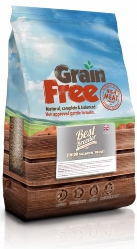 Best Breeder Grain Free Senior Salmon and Trout 2 kg