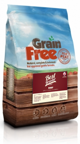 Best Breeder Grain Free Beef Carrot 2 kg