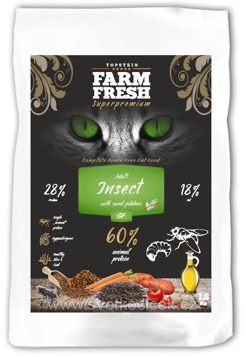 Farm Fresh Cat Adult Insect Grain Free 1,8 kg