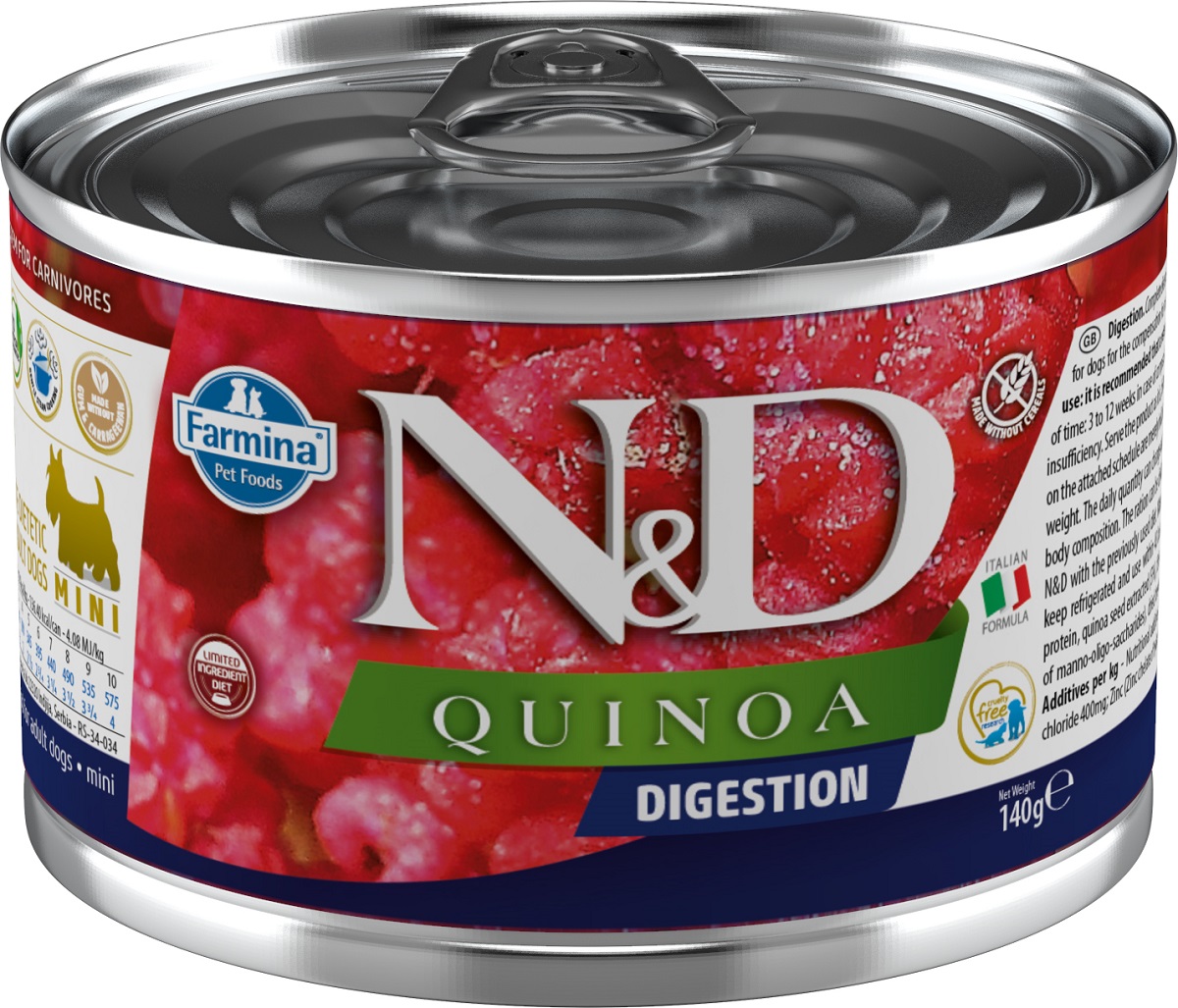 N&D Quinoa Digestion Lamb Mini 140 g