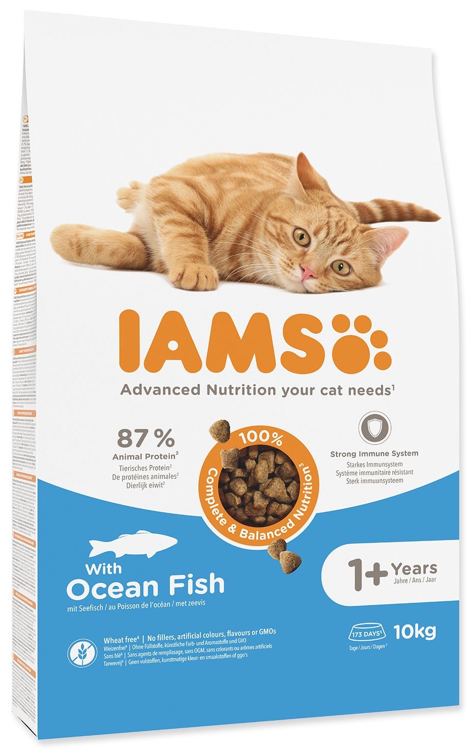 IAMS Cat Adult Ocean Fish 10 kg