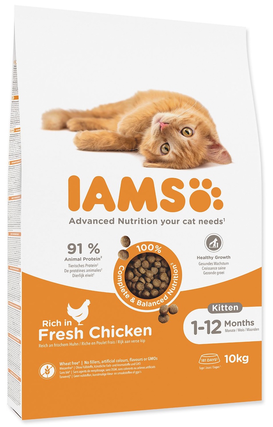 IAMS Cat Kitten Chicken 10 kg