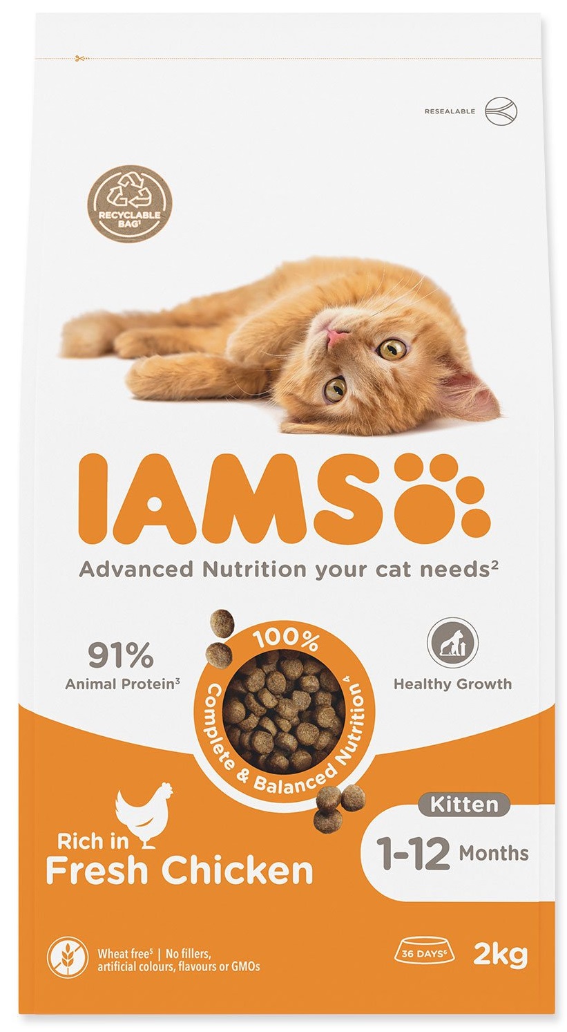 IAMS Cat Kitten Chicken 2 kg