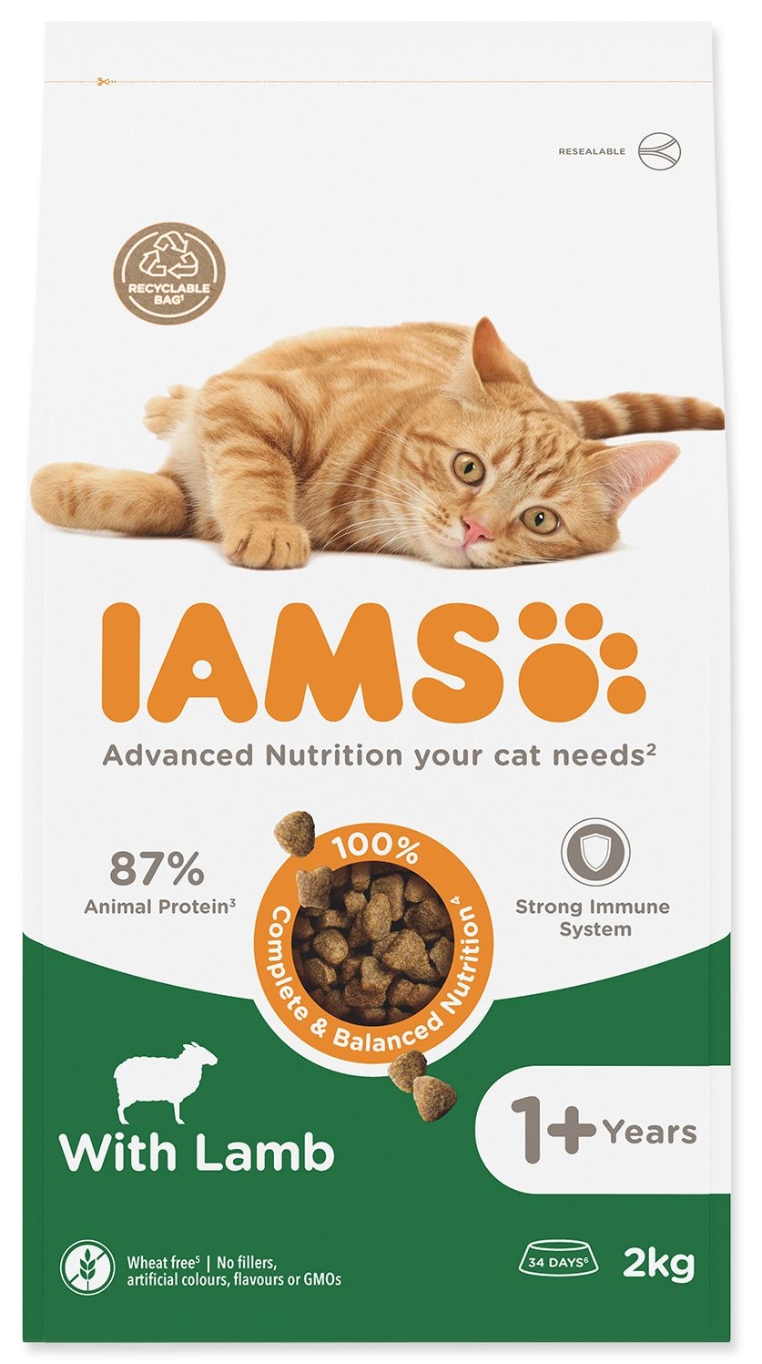 IAMS Cat Adult Lamb 2 kg