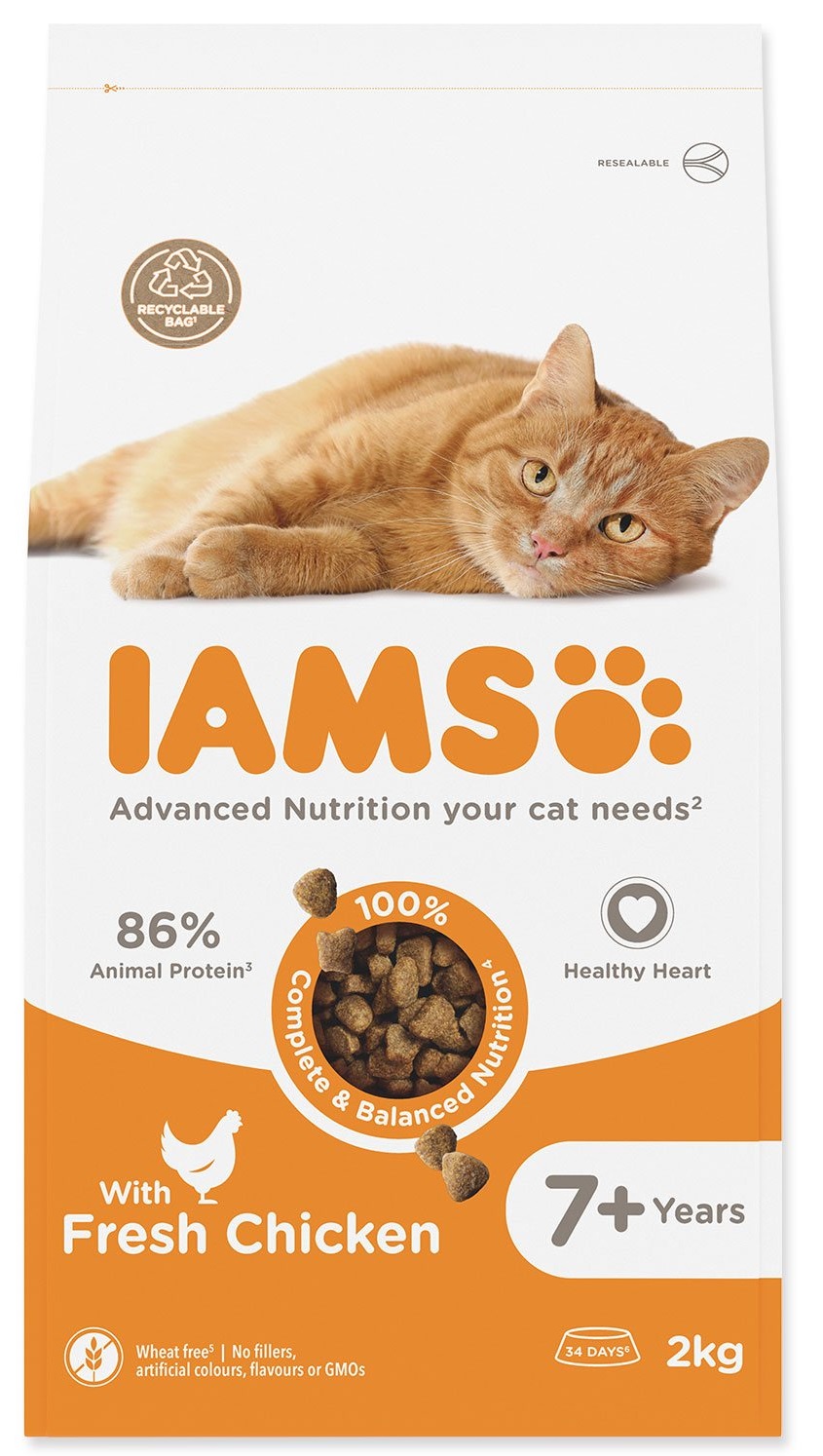 IAMS Cat Senior Chicken 2 kg