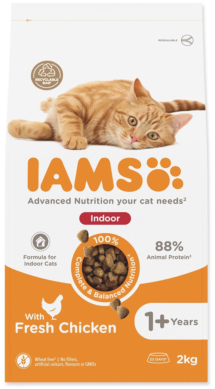 IAMS Cat Adult Indoor Chicken 2 kg