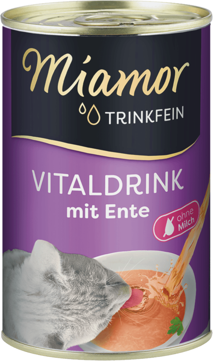 Miamor VITALDRINK vývar s kuřecími a KACHNÍMI prsíčky 135 ml