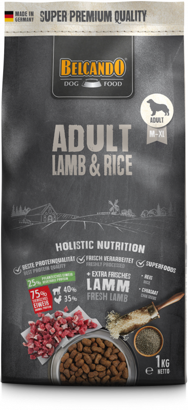 Belcando Adult Lamb and Rice 1 kg