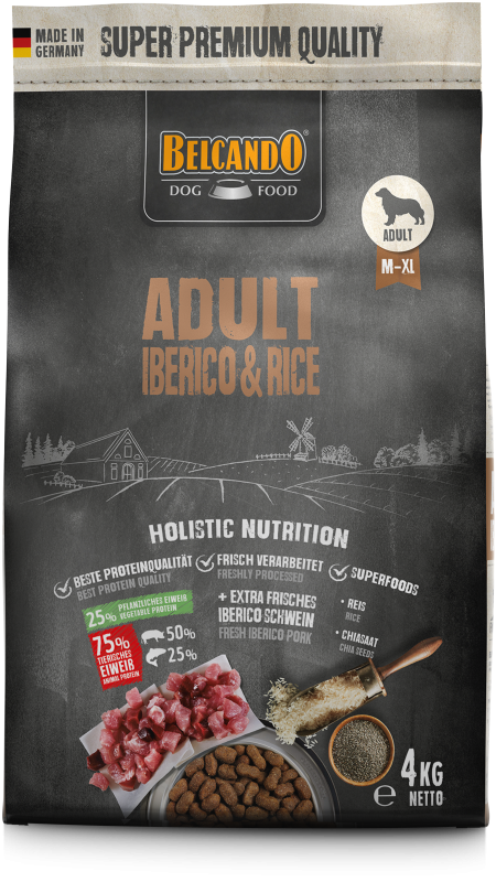 Belcando Adult Iberico and Rice 4 kg