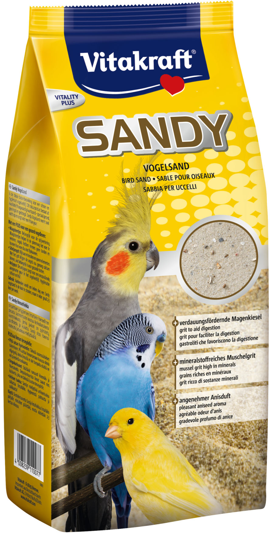 Vitakraft písek pro ptáky Sandy 2,5 kg