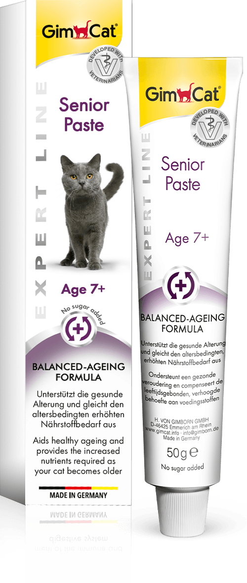 GimCat pasta EXPERT LINE Senior pro starší kočky 50 g