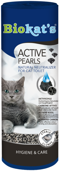 Biokat's Active Pearls pohlcovač pachu do WC pro kočky 700 ml