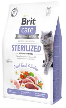 Brit Care Cat GF Sterilized Weight Control 400 g