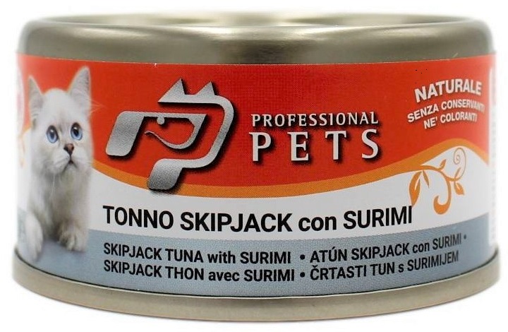 Professional Pets tuňák se surimi - konzerva pro kočky 70 g