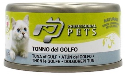 Professional Pets tuňák modroploutvý - konzerva pro kočky 70 g