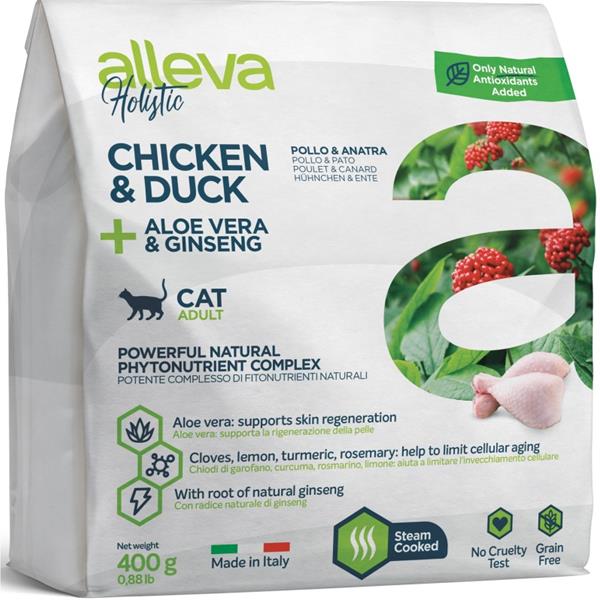 Alleva Holistic Chicken Duck 400 g