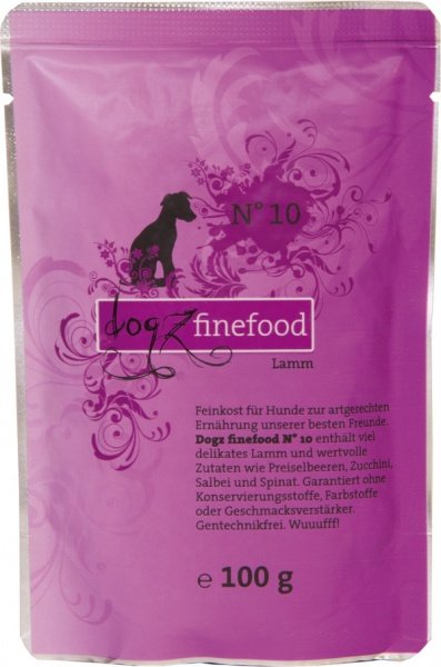 Dogz Finefood No.10 jehněčí - kapsička po psy 100 g