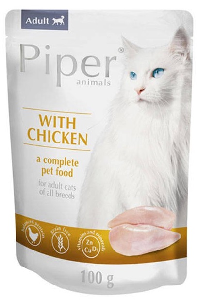 Piper Adult s kuřecím - kapsička pro kočky 100 g