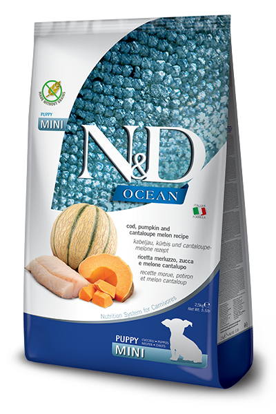 N&D Ocean Dog Puppy Mini Cod Pumpkin Cantaloupe 7 kg