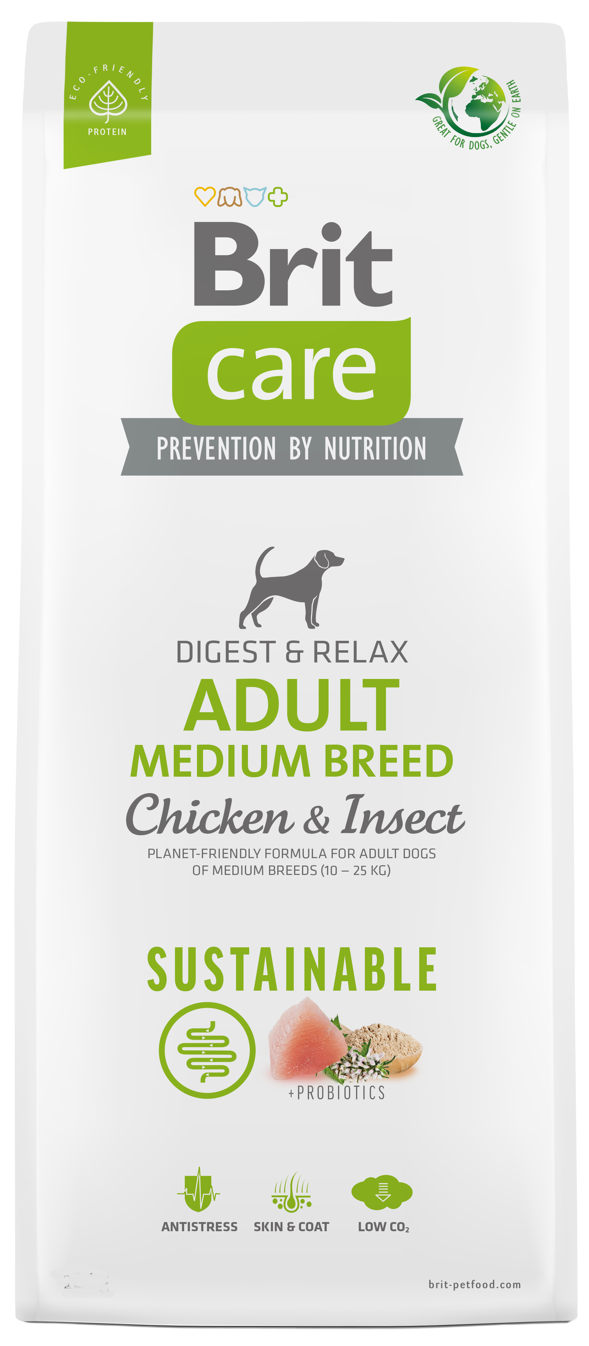 Brit Care Sustainable Adult Medium Breed 1 kg