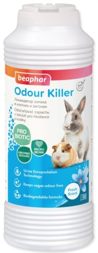 Beaphar OdourKiller odstraňovač pachu v klecích 600 g