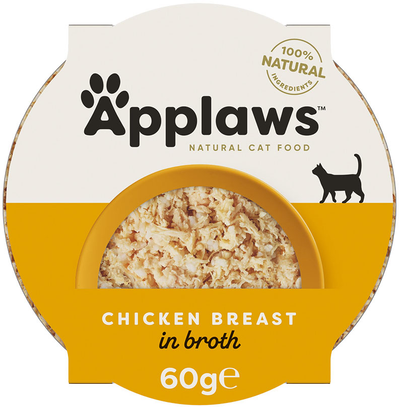 Applaws kuřecí prsa s rýží - miska pro kočičky 60 g
