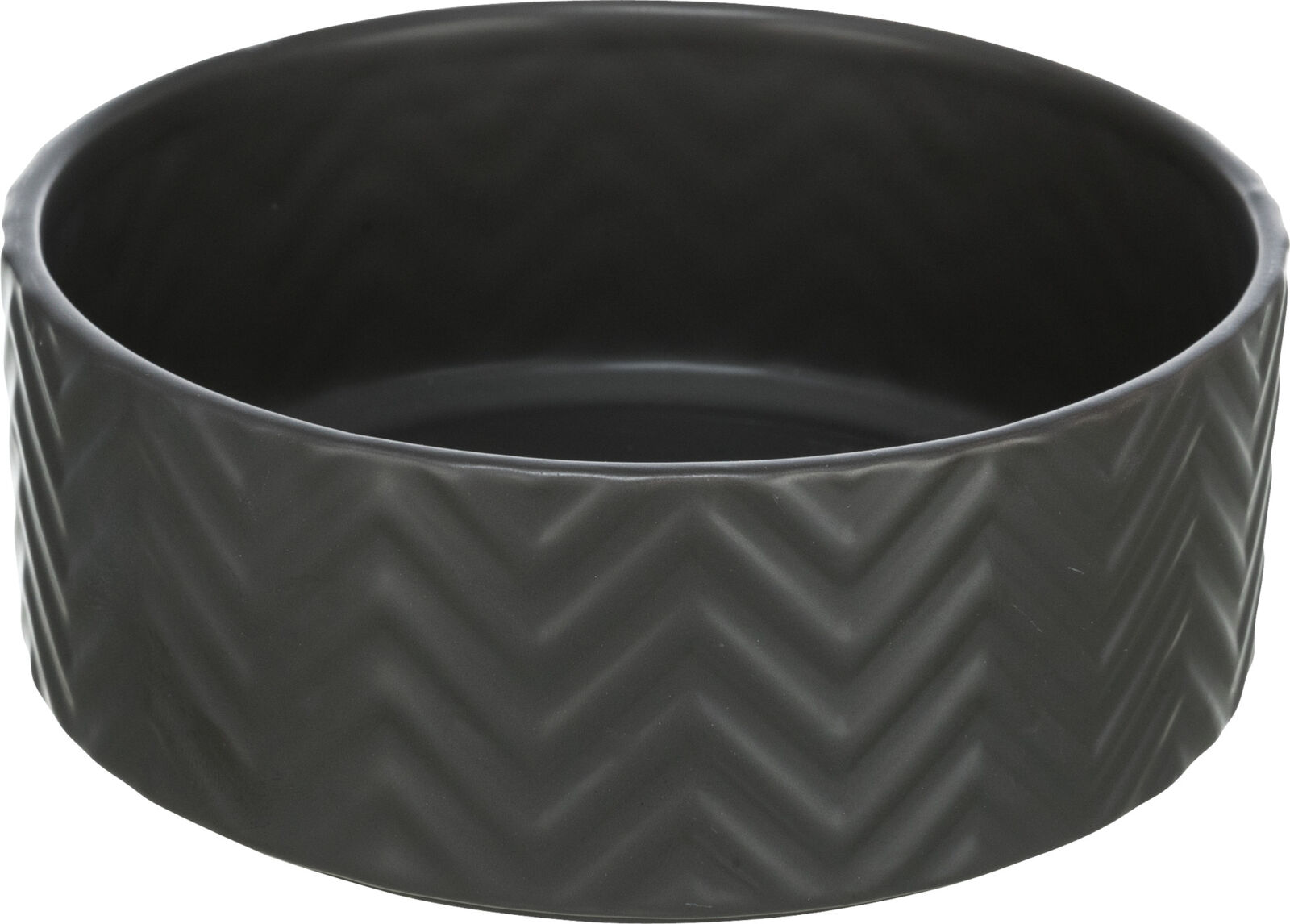 Keramická miska s reliéfem 16 cm, 0,9 l Barva: černá