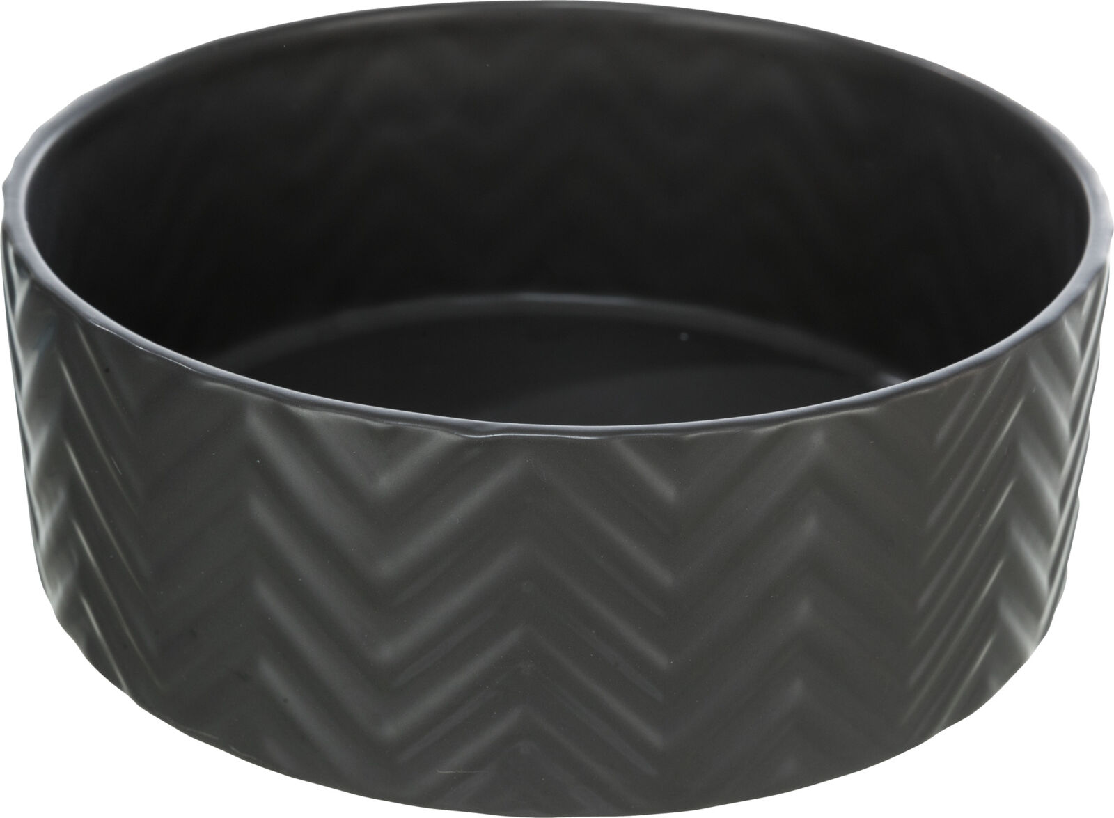 Keramická miska s reliéfem 20 cm, 1,6 l Barva: černá