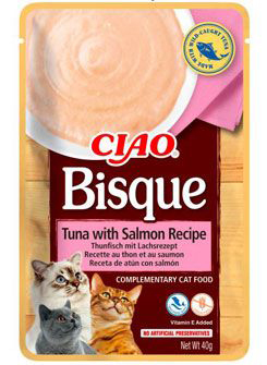 Ciao Bisque tuňák s lososem - krém 40 g