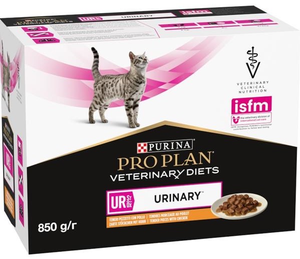 Purina PPVD Feline St/Ox Urinary Chicken - kapsička 10x85 g