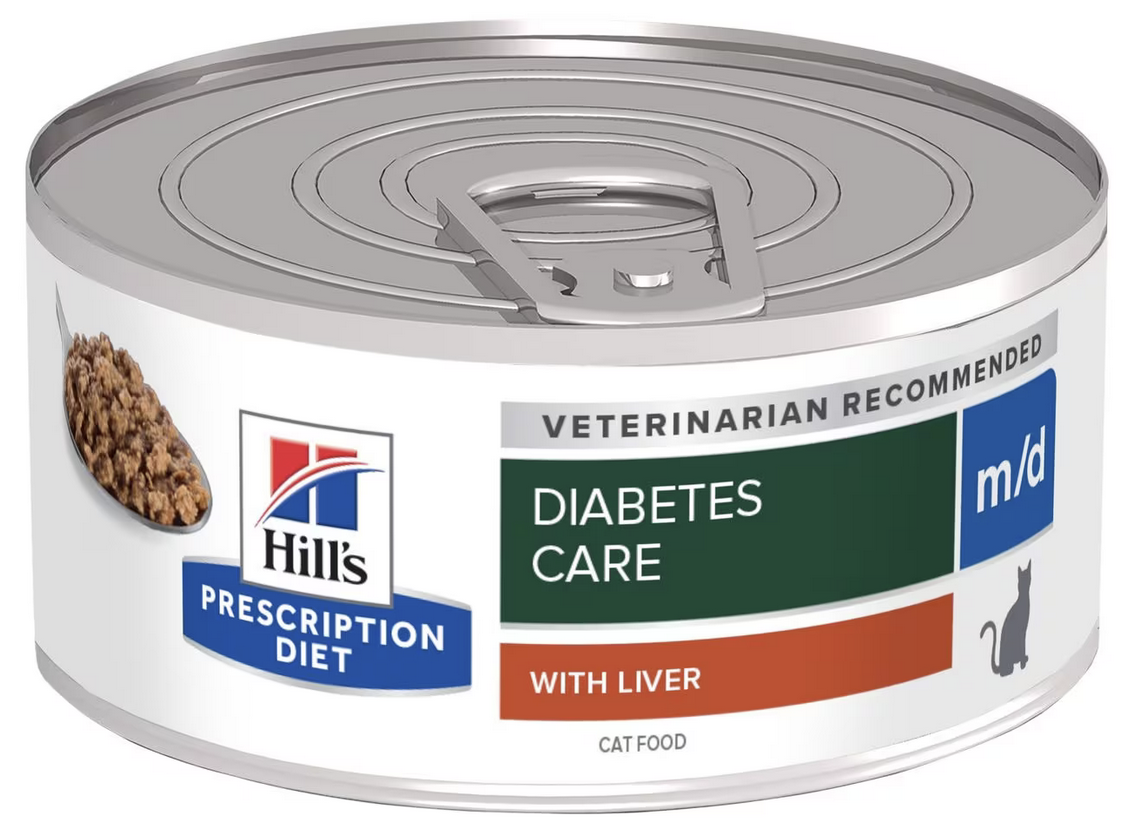 Hill's M/D Feline Diabetes Care - konzerva 156 g