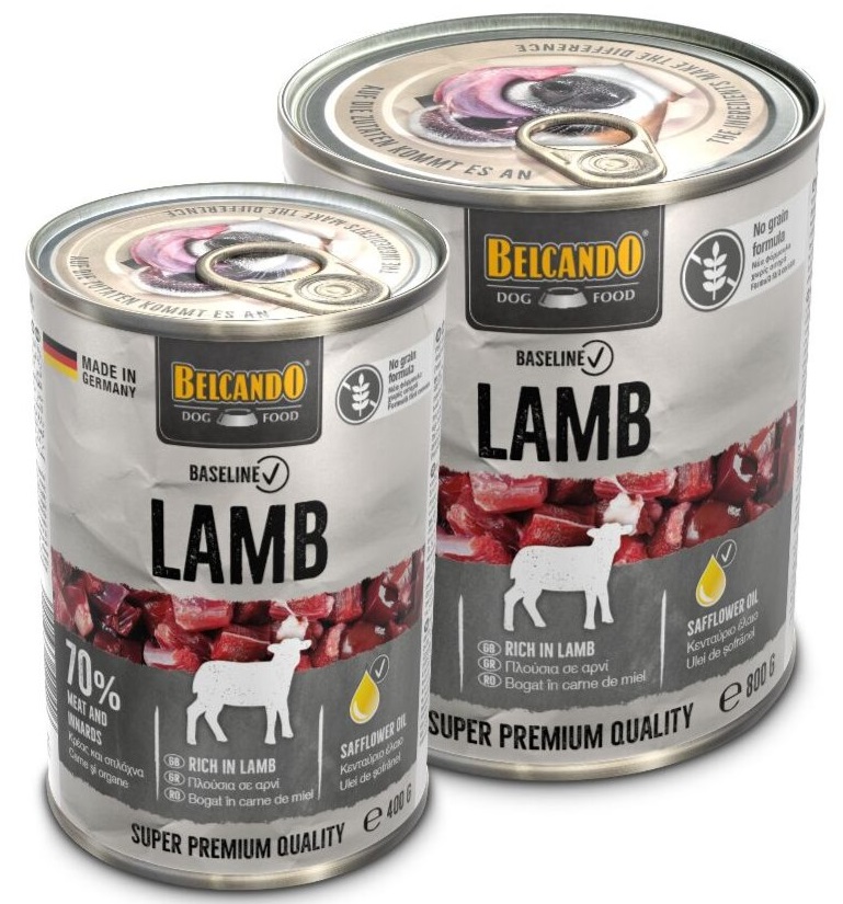 Belcando Baseline Lamb - konzerva pro pejsky Velikost: 400 g